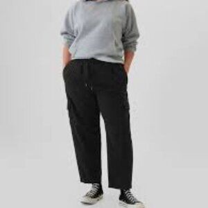 NWT GAP Black Cargo Pants Classic Cotton Style Stile XXL